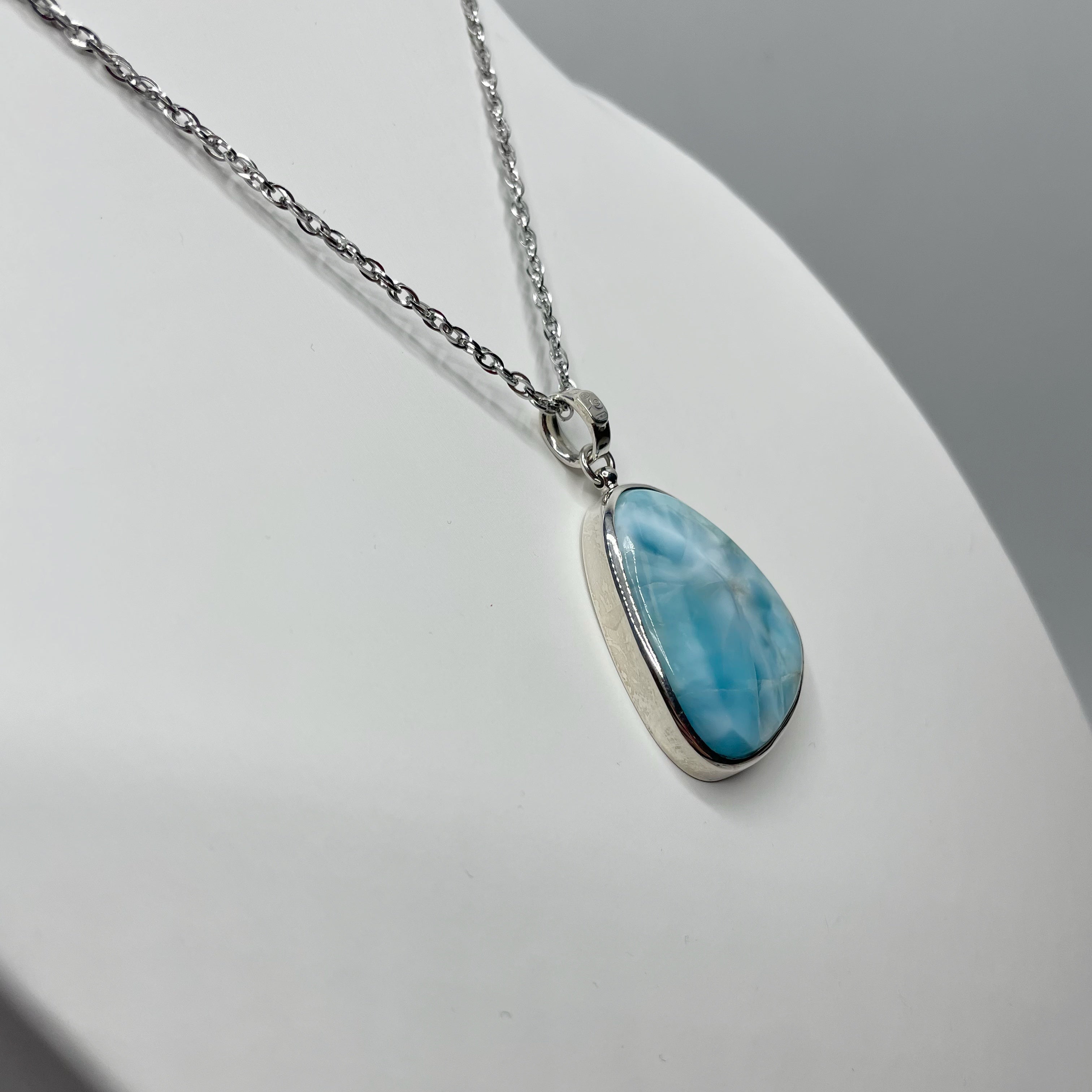 Ciondolo Larimar - Argento 925