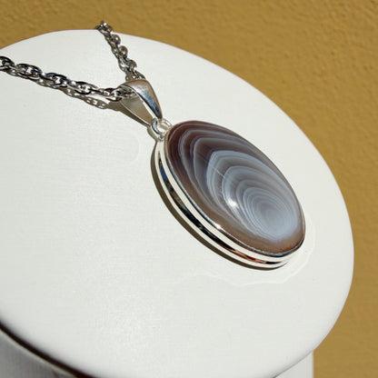 Ciondolo Occhio di Shiva Argento 925 - Ovale