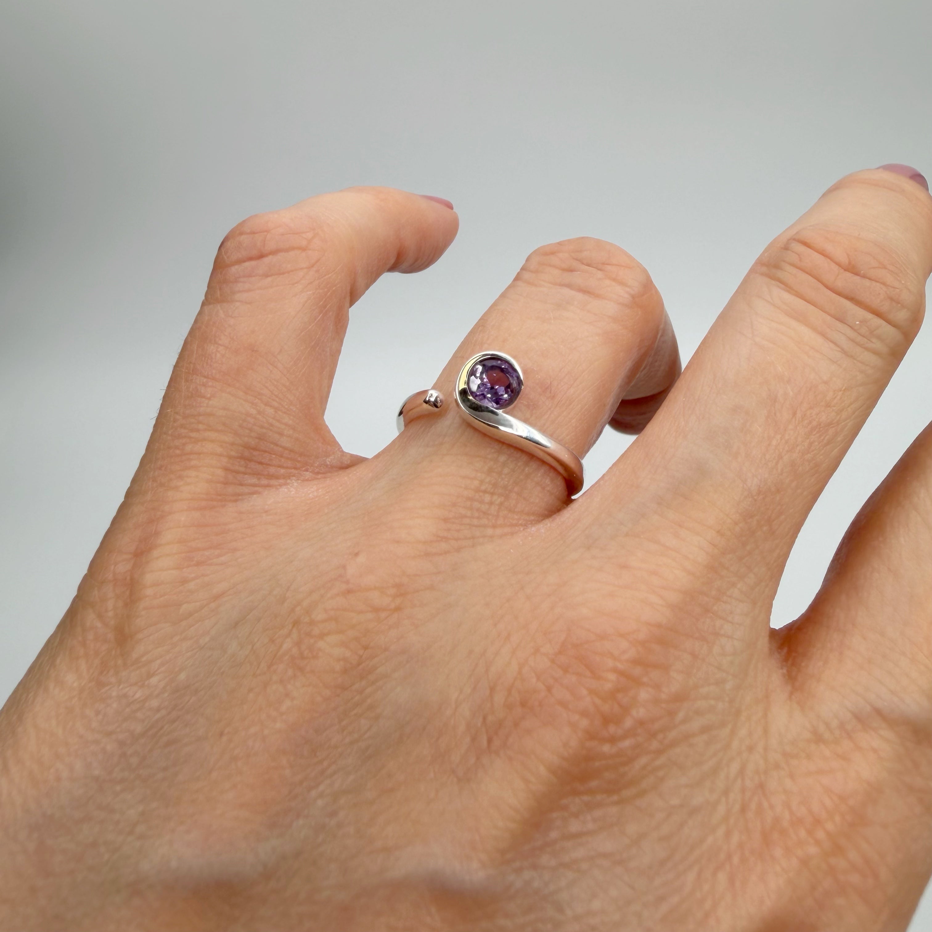 Anello Ametista - Argento 925