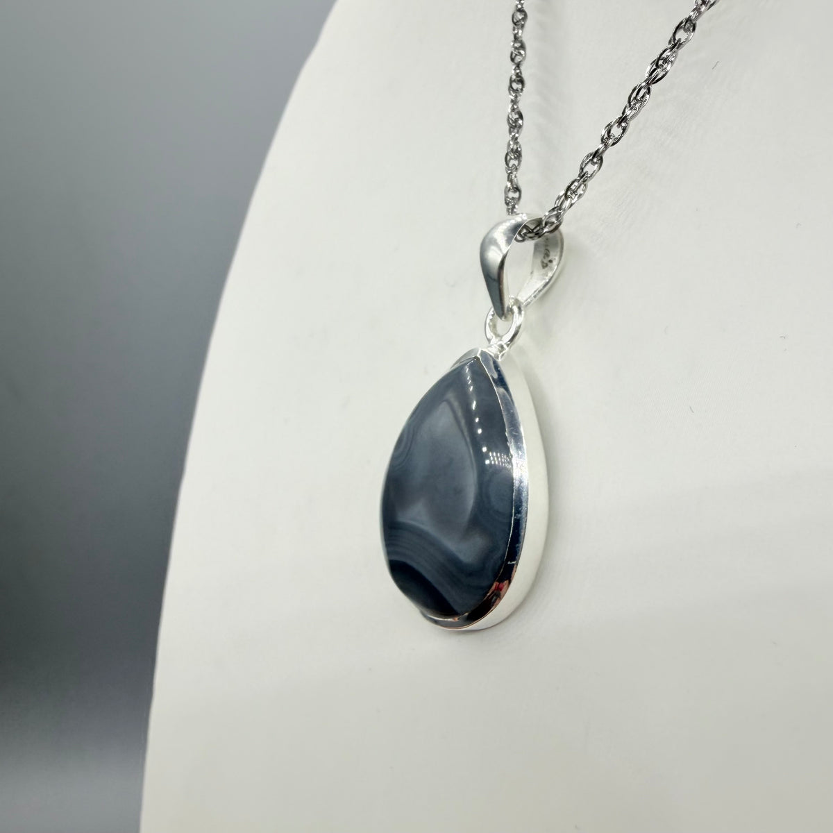 Ciondolo Occhio di Shiva Argento 925 - a Goccia