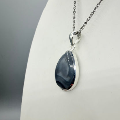 Ciondolo Occhio di Shiva Argento 925 - a Goccia