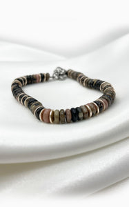 Bracciale Rodonite Rondelle