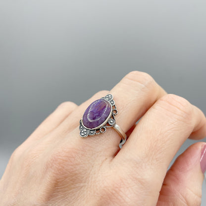 Anello Ciaroite Diadema e Argento 925