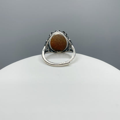 Anello Pietra del Sole e Argento 925