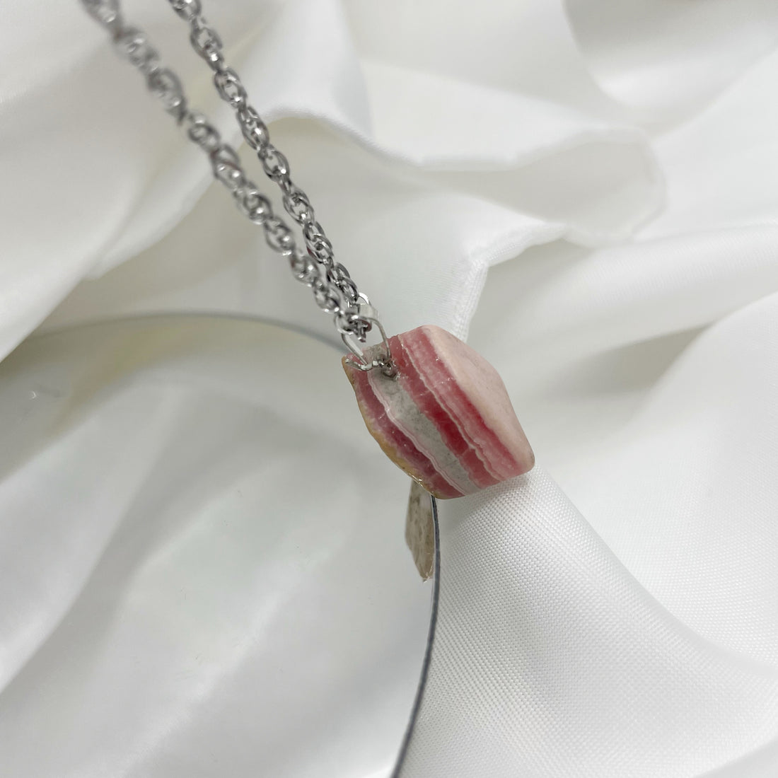 Collana Rodocrosite