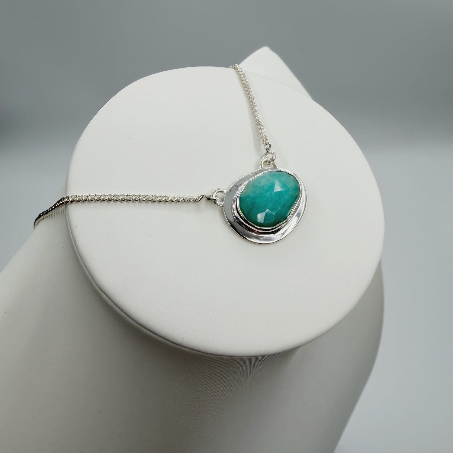 Collana Amazzonite - Argento 925