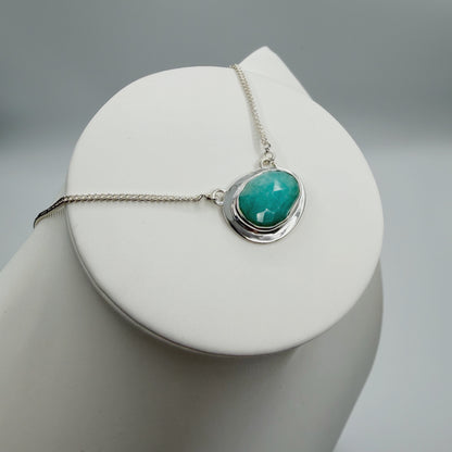 Collana Amazzonite - Argento 925