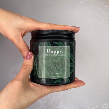 Candela HAPPY - cristalli e aroma per la felicità