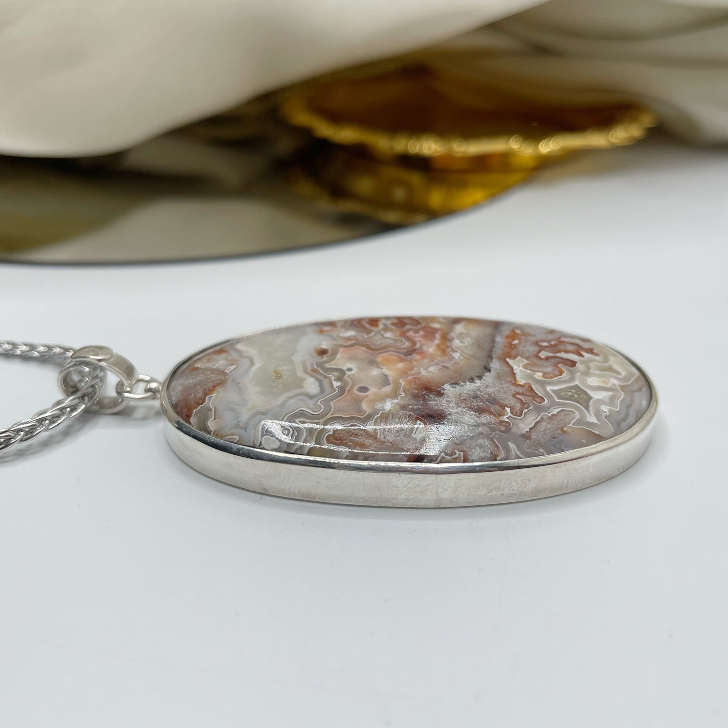 Ciondolo Agata Crazy Lace - Argento 925