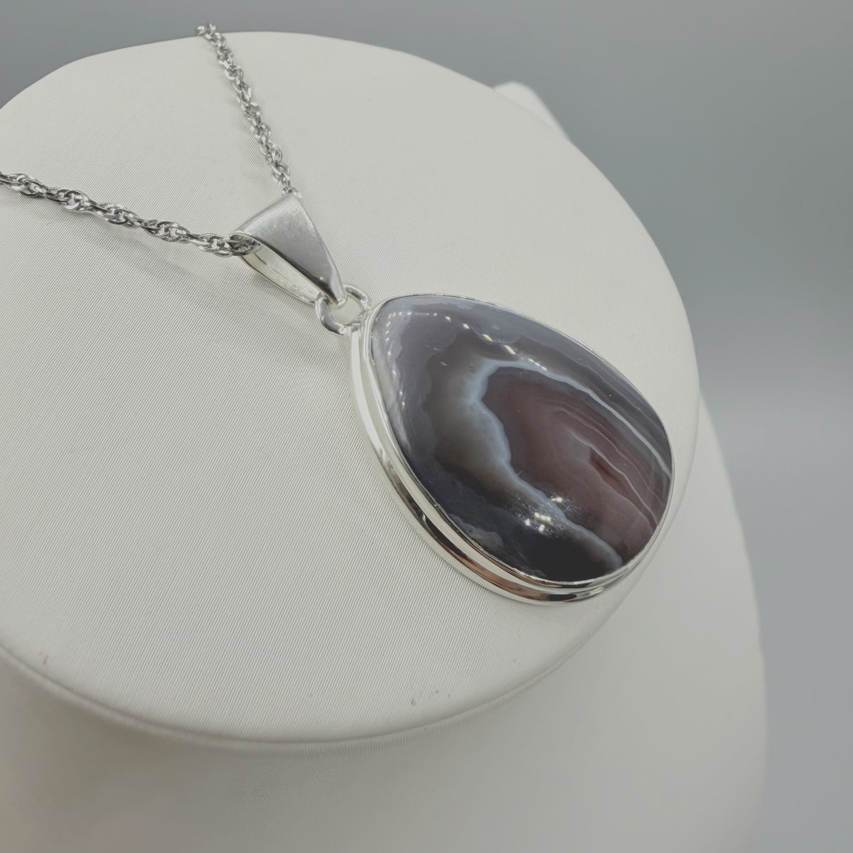 Ciondolo Occhio di Shiva Argento 925 - A Goccia