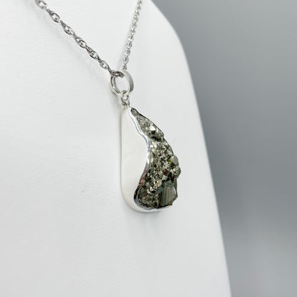 Ciondolo Pirite Grezza - Argento 925
