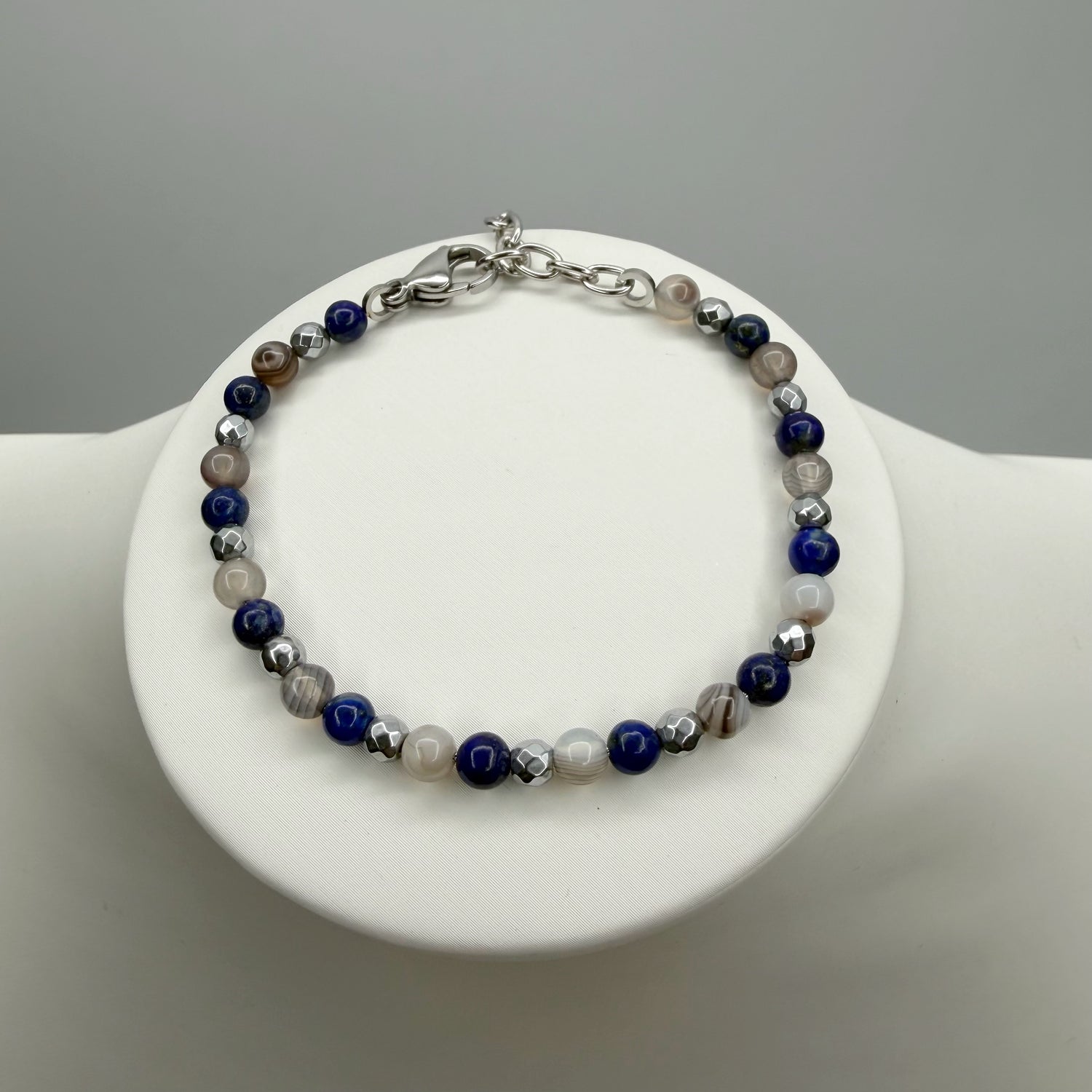 Bracciale Antidoto - Occhio di Shiva, Lapislazzuli, Ematite - LIMITED EDITION