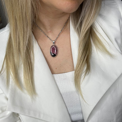 Ciondolo Rodonite - Argento 925