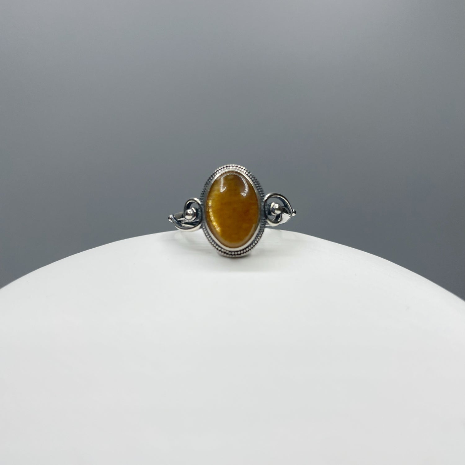 Anello Pietra del Sole e Argento 925