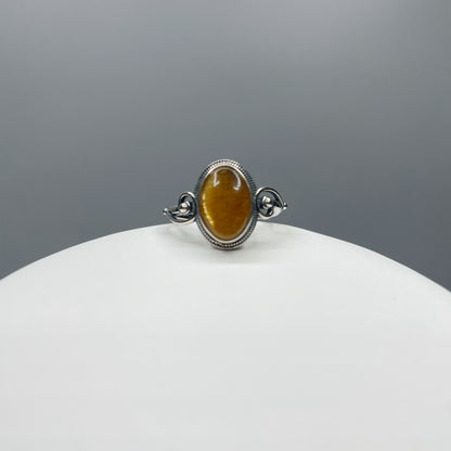 Anello Pietra del Sole e Argento 925