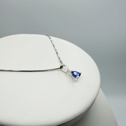 Ciondolo Punto Luce Tanzanite - Argento 925