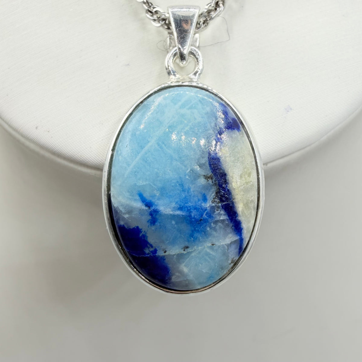 Ciondolo Afghanite e Argento 925