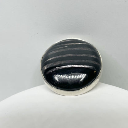 Anello Iperstene Tondo - Argento 925