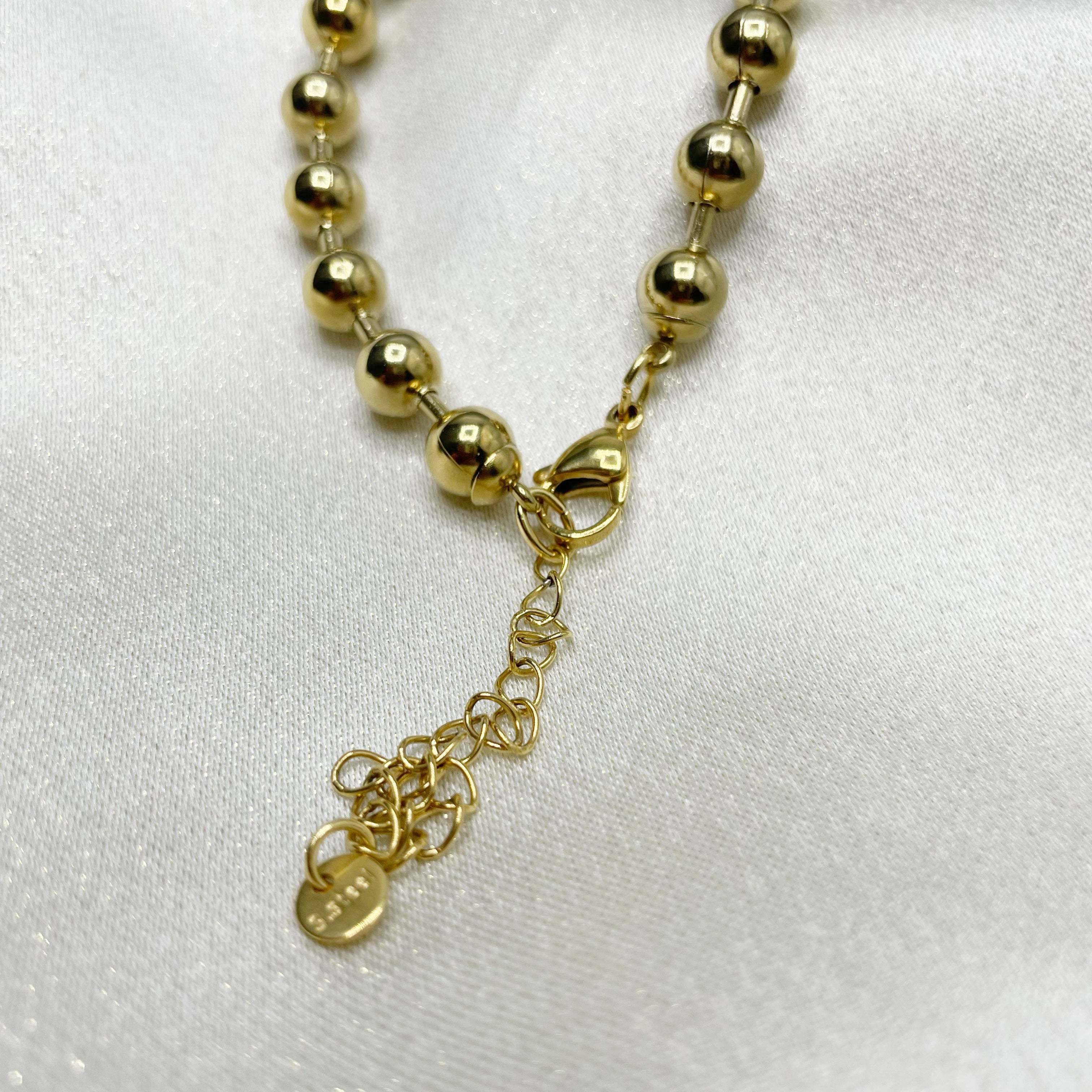Girocollo Cerchio Protettivo Gold - Occhio di Shiva, Shungite, Ossidiana, Onice
