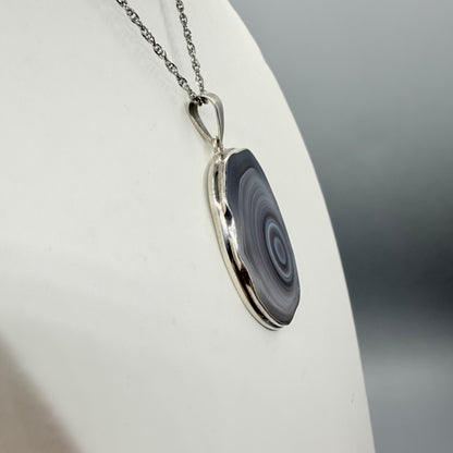 Ciondolo Occhio di Shiva Argento 925 - Irregolare