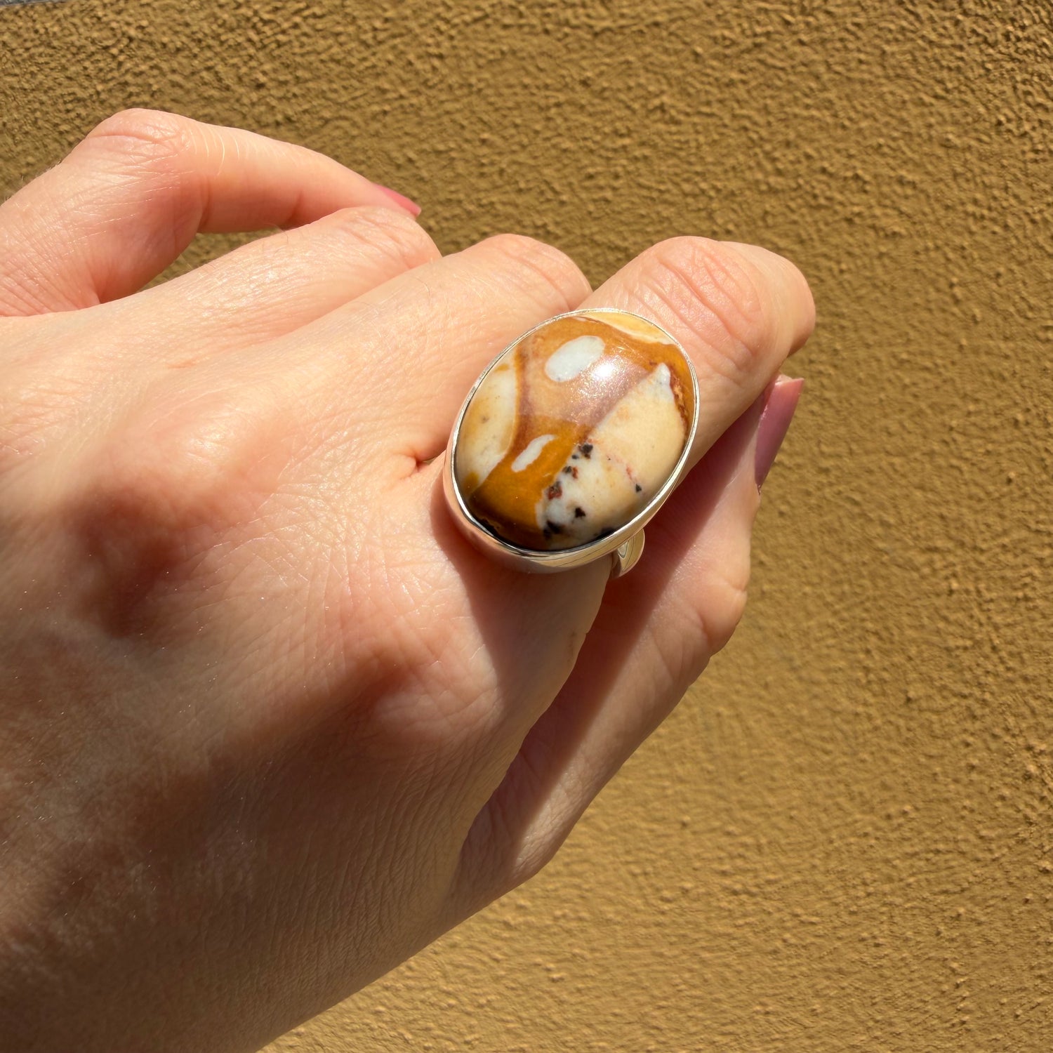 Anello Diaspro Argento 925