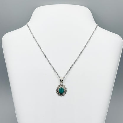 Ciondolo Smeraldo - Argento 925