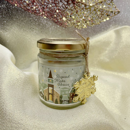 Candela con Cristalli Portafortuna