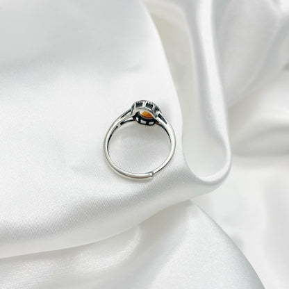 Anello Pietra del Sole e Argento 925