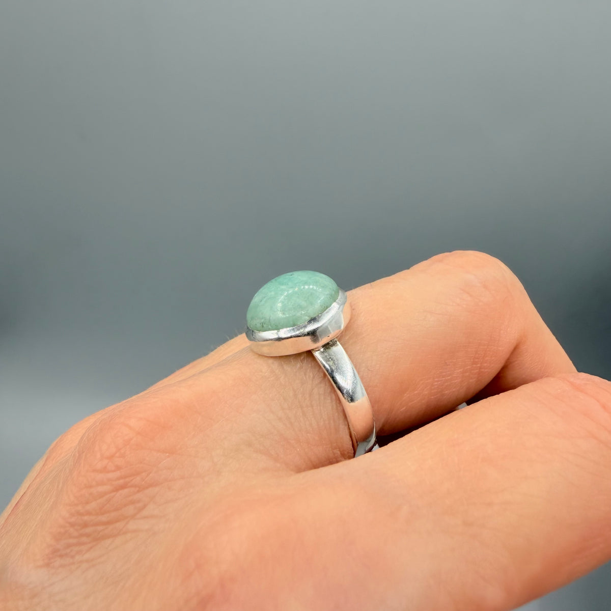 Anello Amazzonite Argento 925