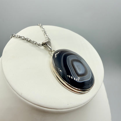 Ciondolo Occhio di Shiva Argento 925 - Ovale