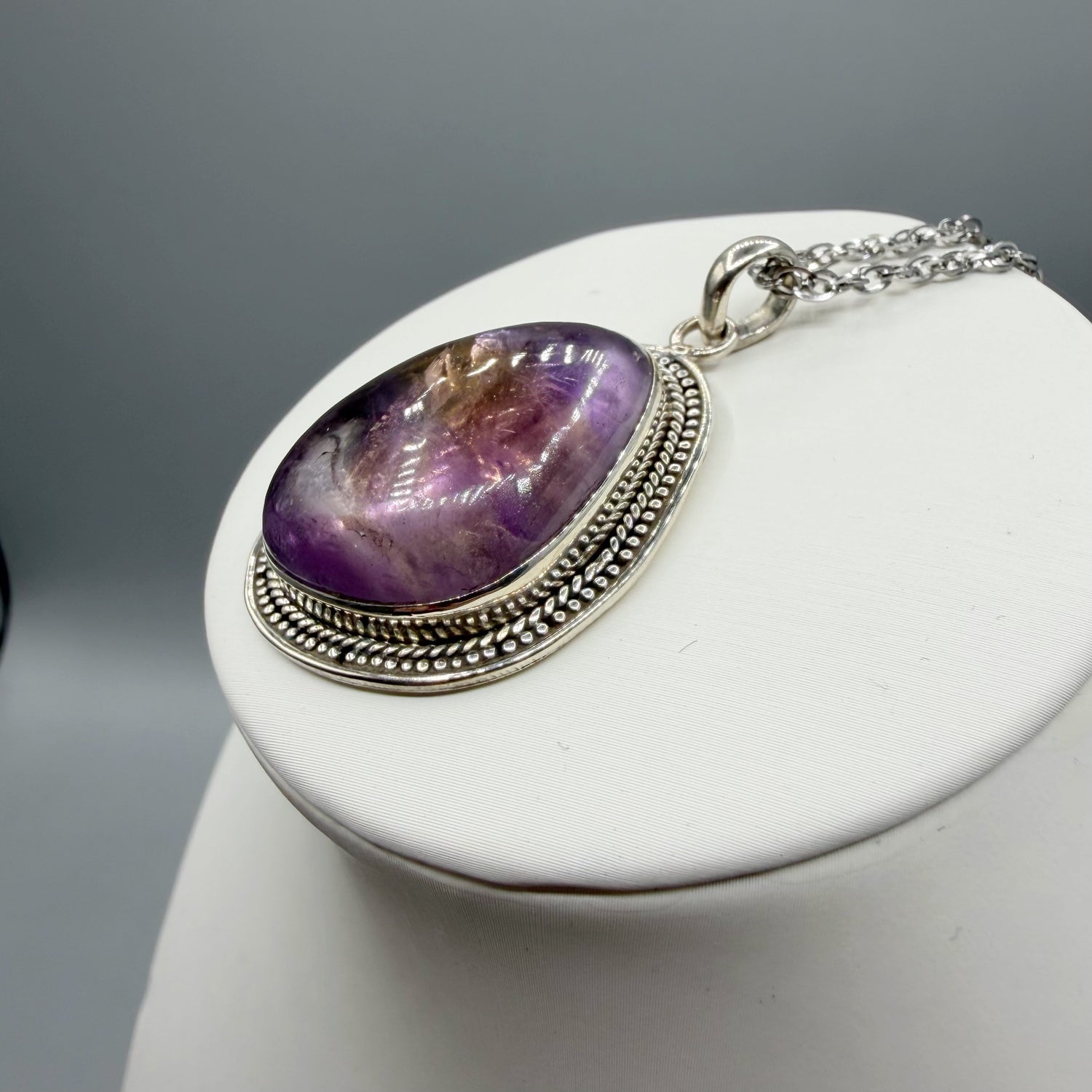 Ciondolo Ametrino Naturale - Argento 925
