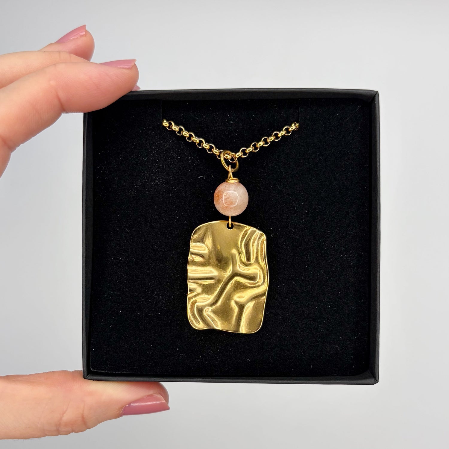 Ciondolo Successo e Fortuna - Pietra del Sole - GOLD