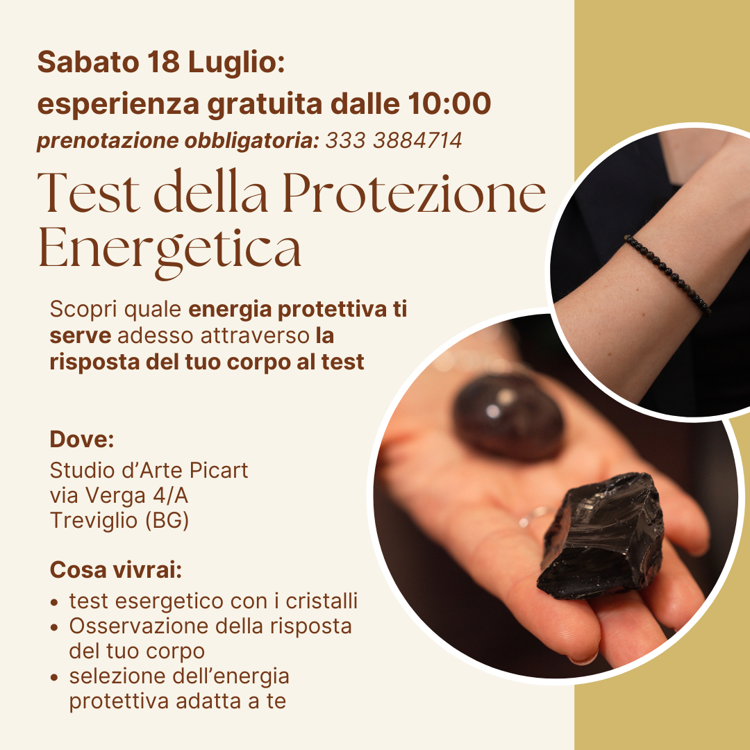 Prenotazione "Test della Protezione Energetica" 18 Luglio - GRATIS