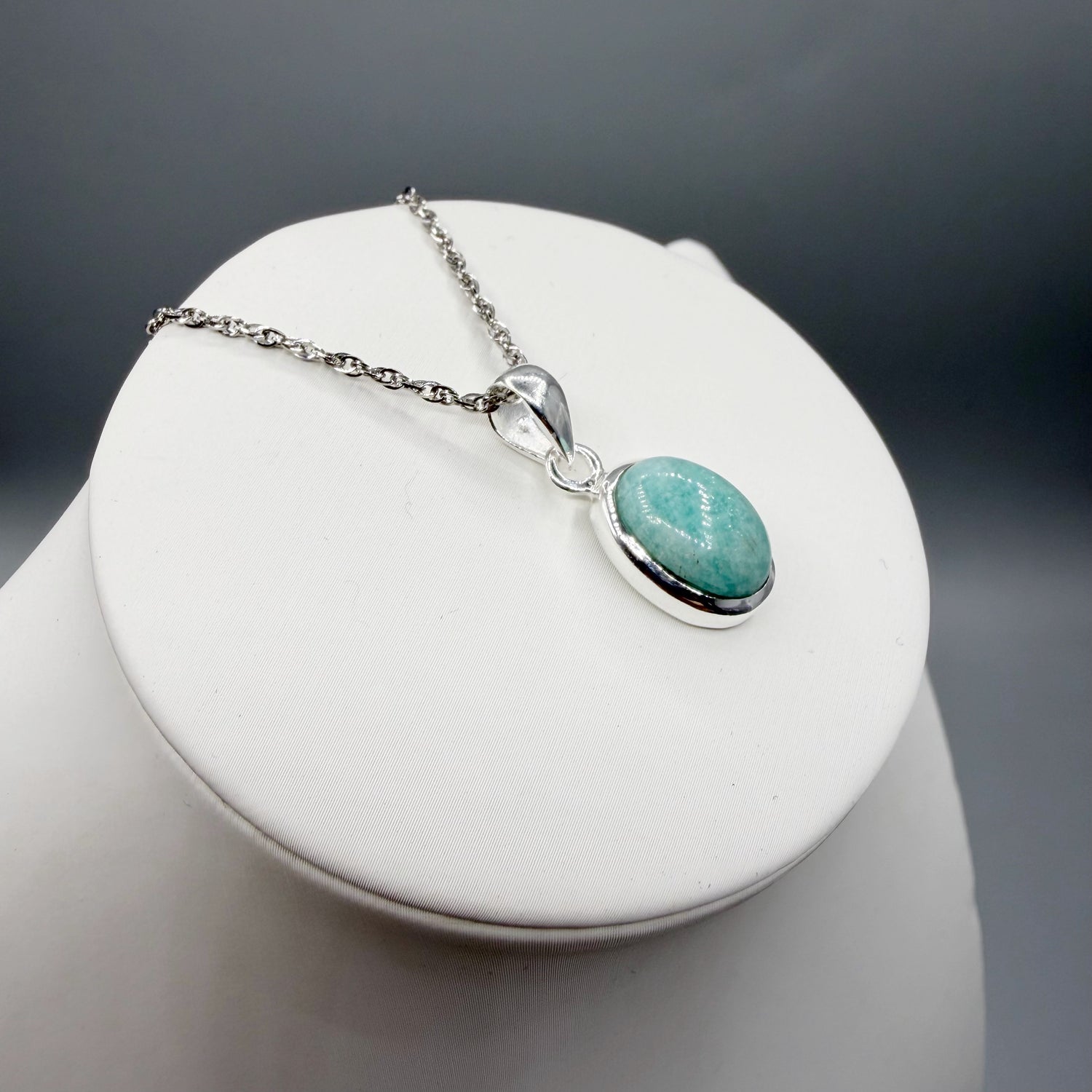 Ciondolo Amazzonite Argento 925