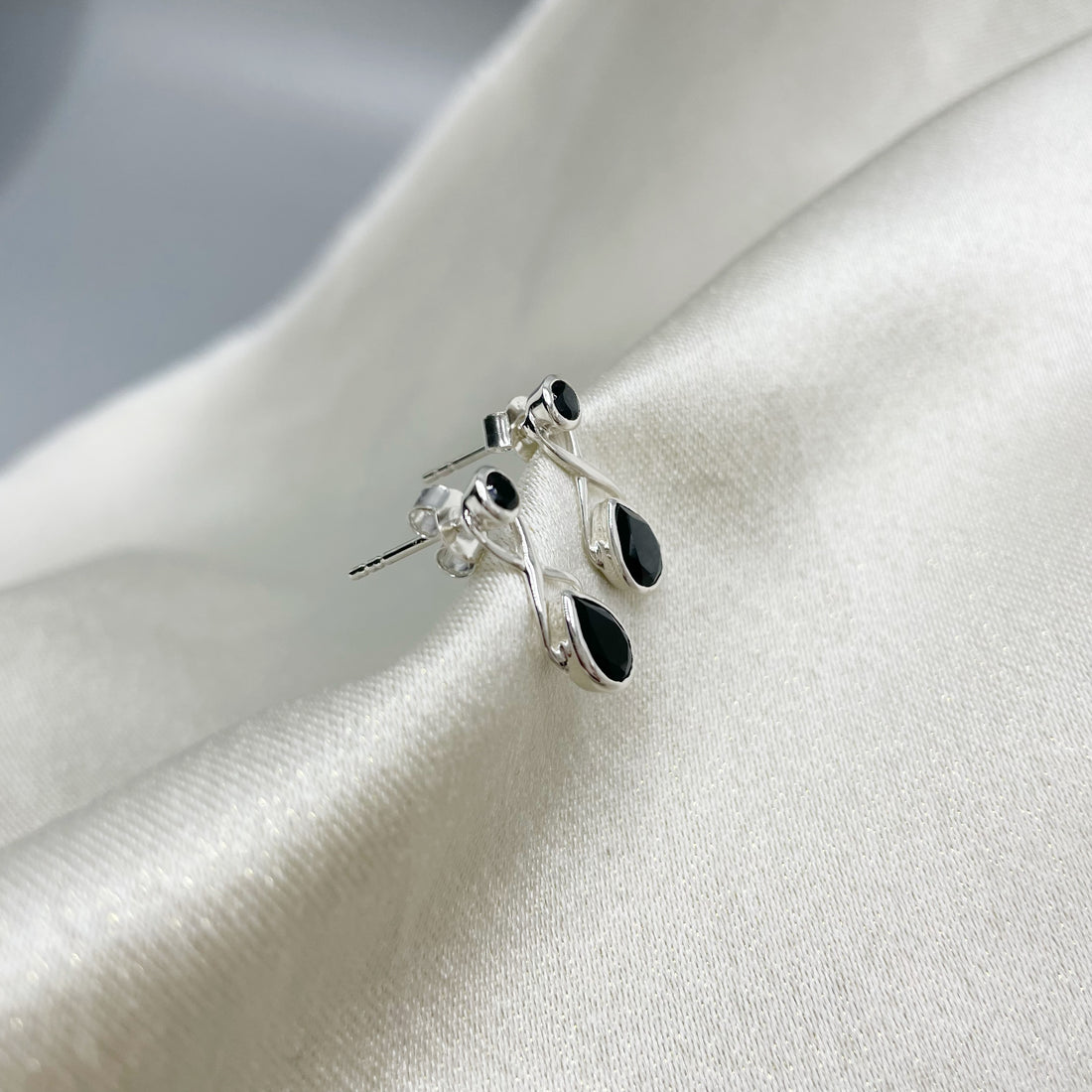 Orecchini Double Tormalina - Argento 925