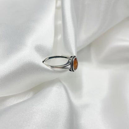 Anello Pietra del Sole e Argento 925