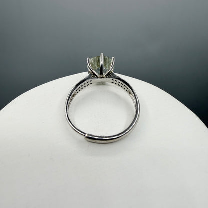 Anello Prasiolite Argento 925