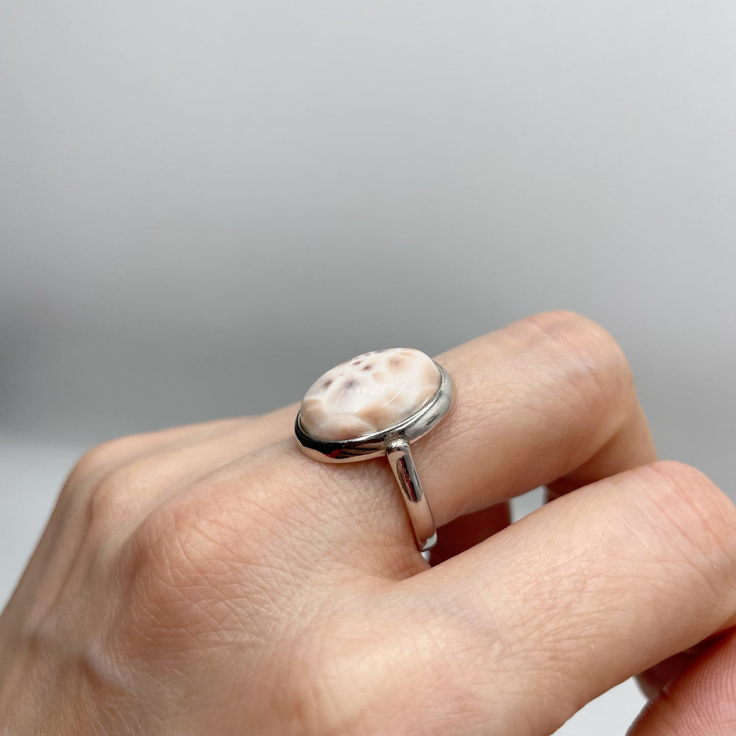 Anello Natriolite - Argento 925
