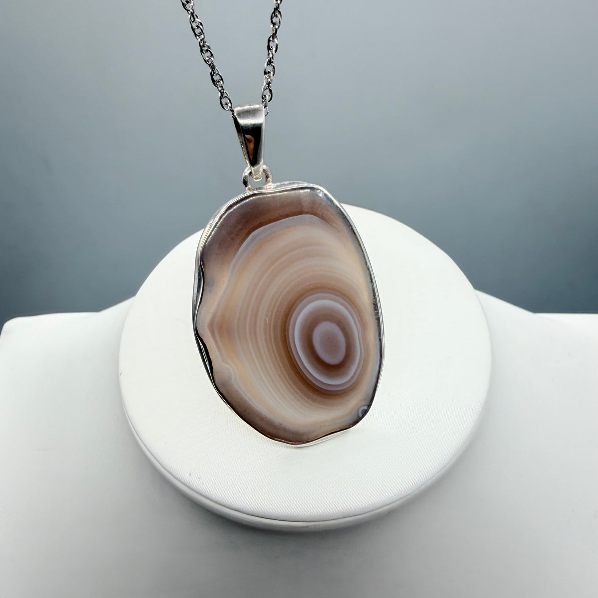Ciondolo Occhio di Shiva Argento 925 - Irregolare