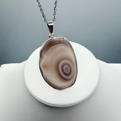 Ciondolo Occhio di Shiva Argento 925 - Irregolare
