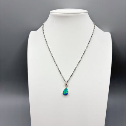 Ciondolo Opale Australiano - Argento 925