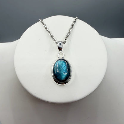 Ciondolo Labradorite Argento 925