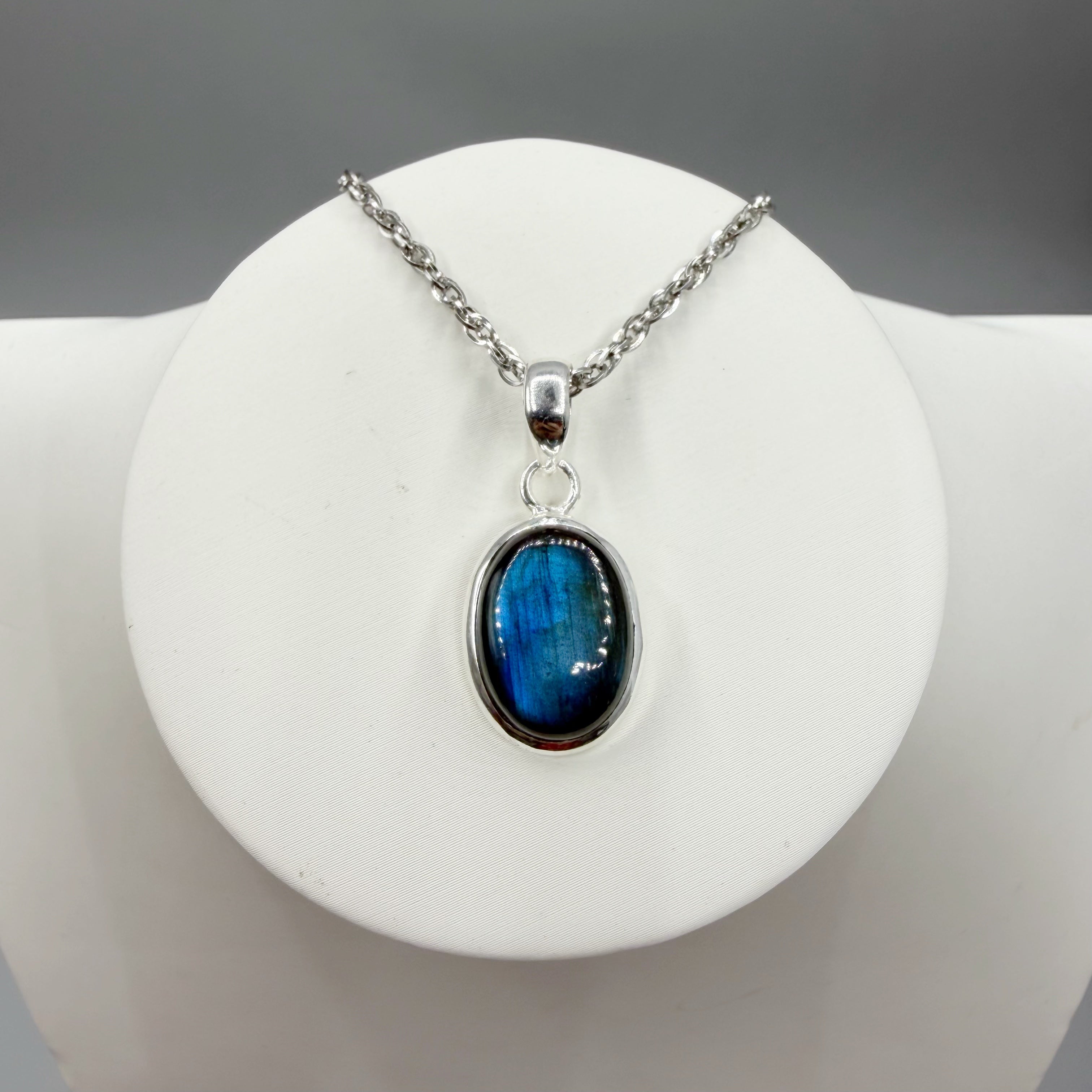 Ciondolo Labradorite Argento 925