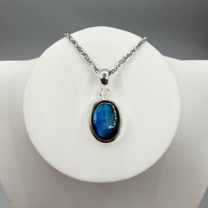 Ciondolo Labradorite Argento 925