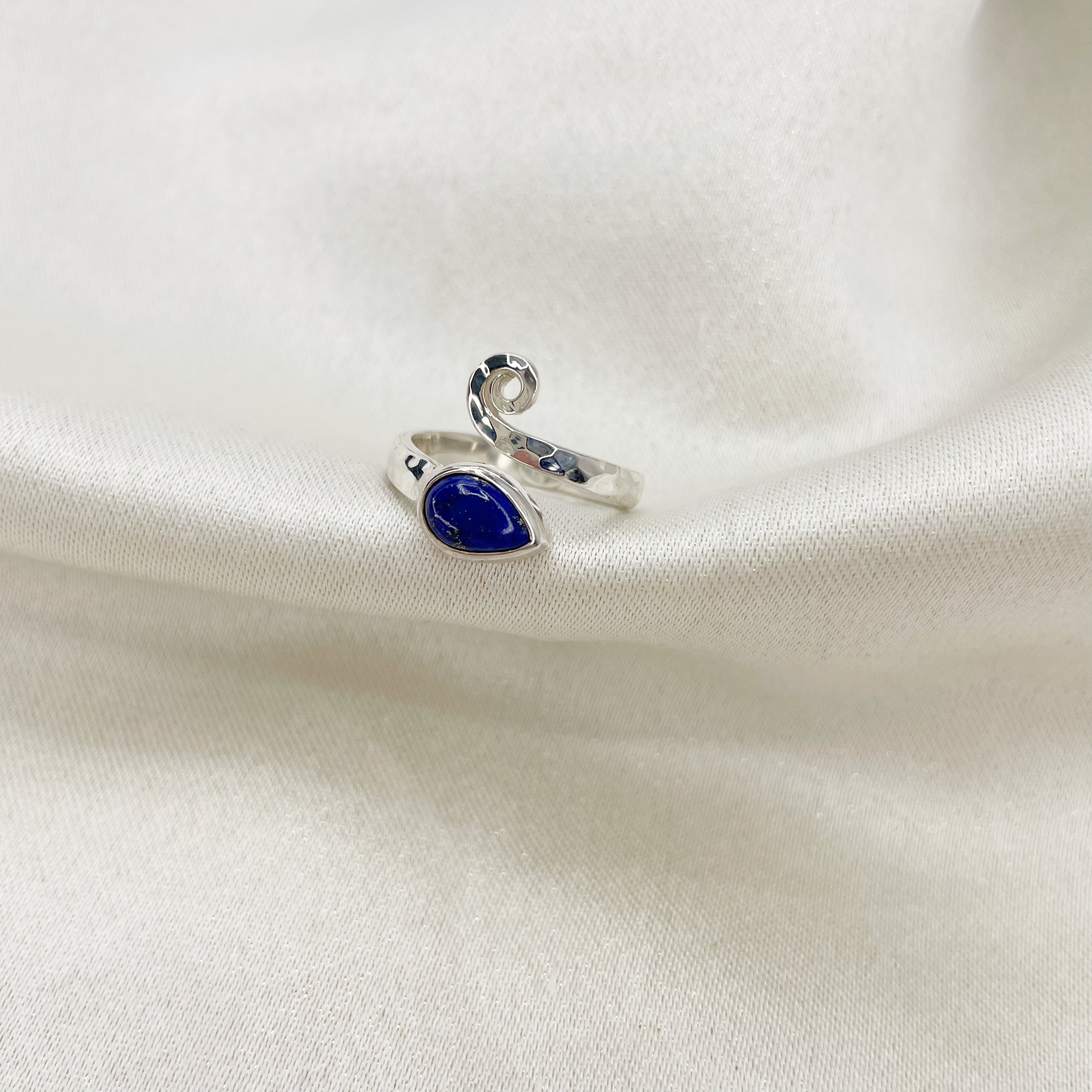 Anello Lapislazzuli e Argento 925
