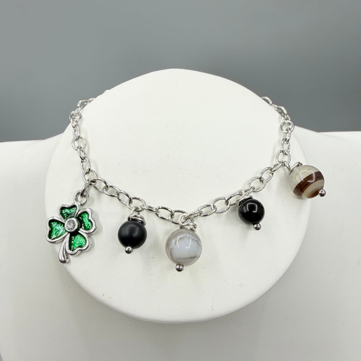 Bracciale Sigillo Protettivo - Occhio di Shiva, Shungite, Ossidiana | LIMITED EDITION