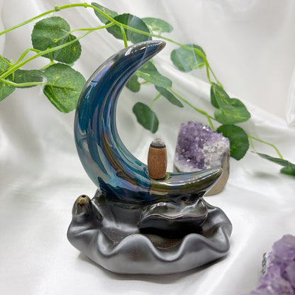 Porta incenso a Cascata - Luna