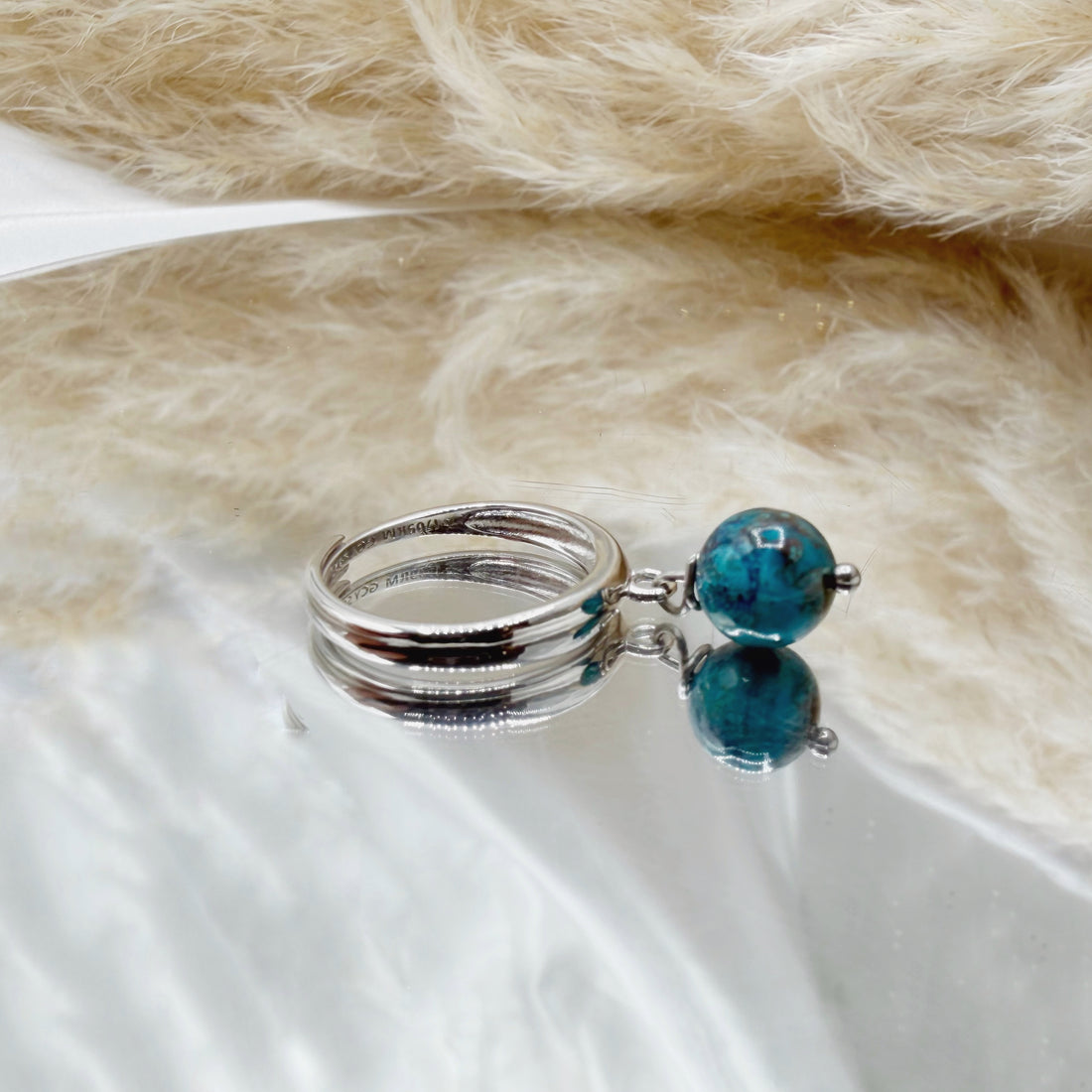 Anello Atlas Crisocolla - Argento 925