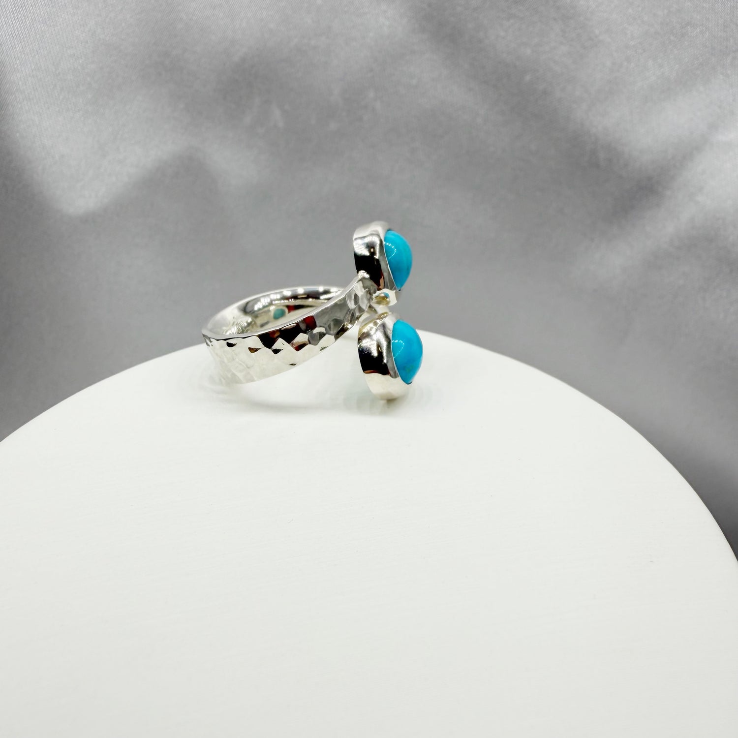 Anello Turchese Naturale - Argento 925