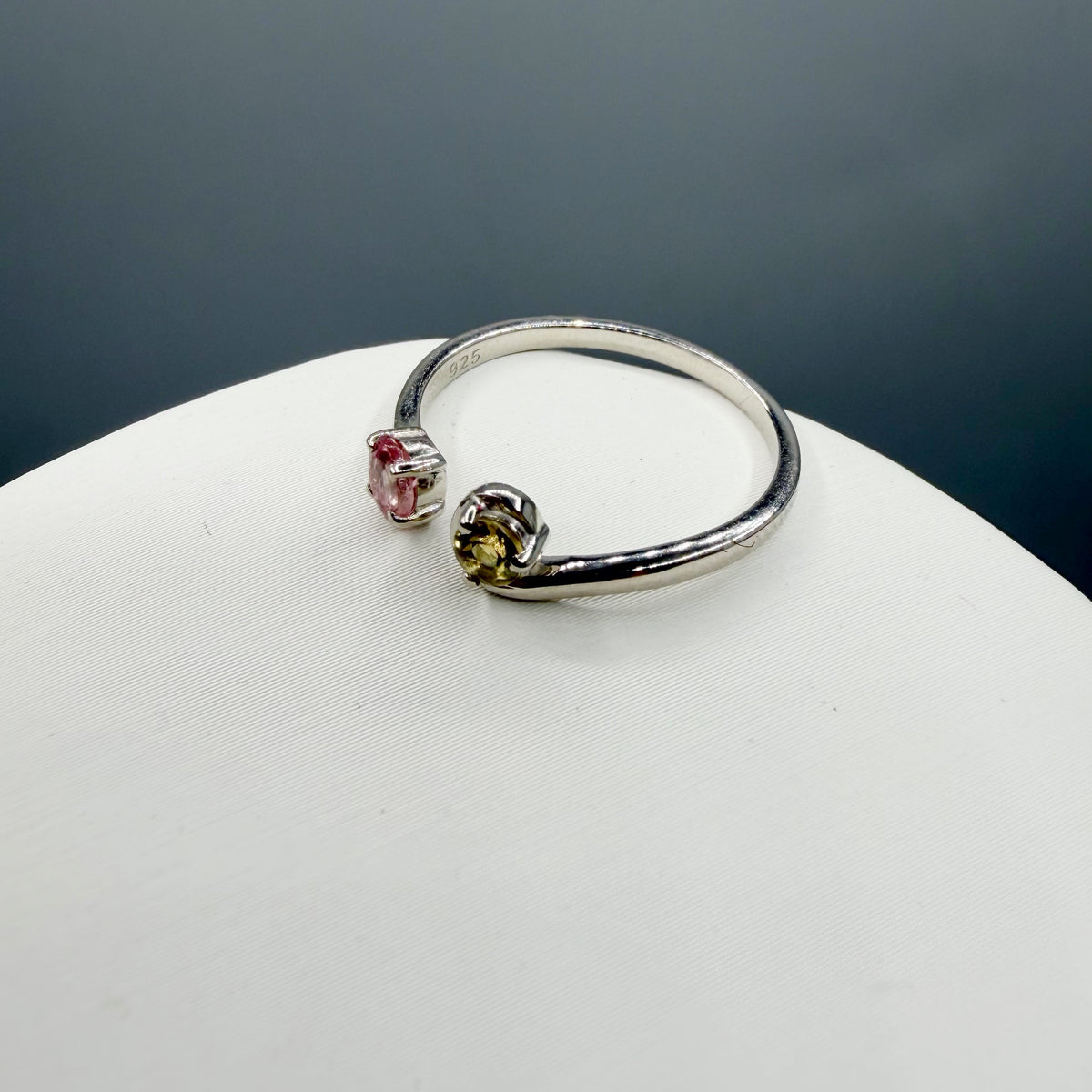 Anello Tormalina Policroma | Argento 925